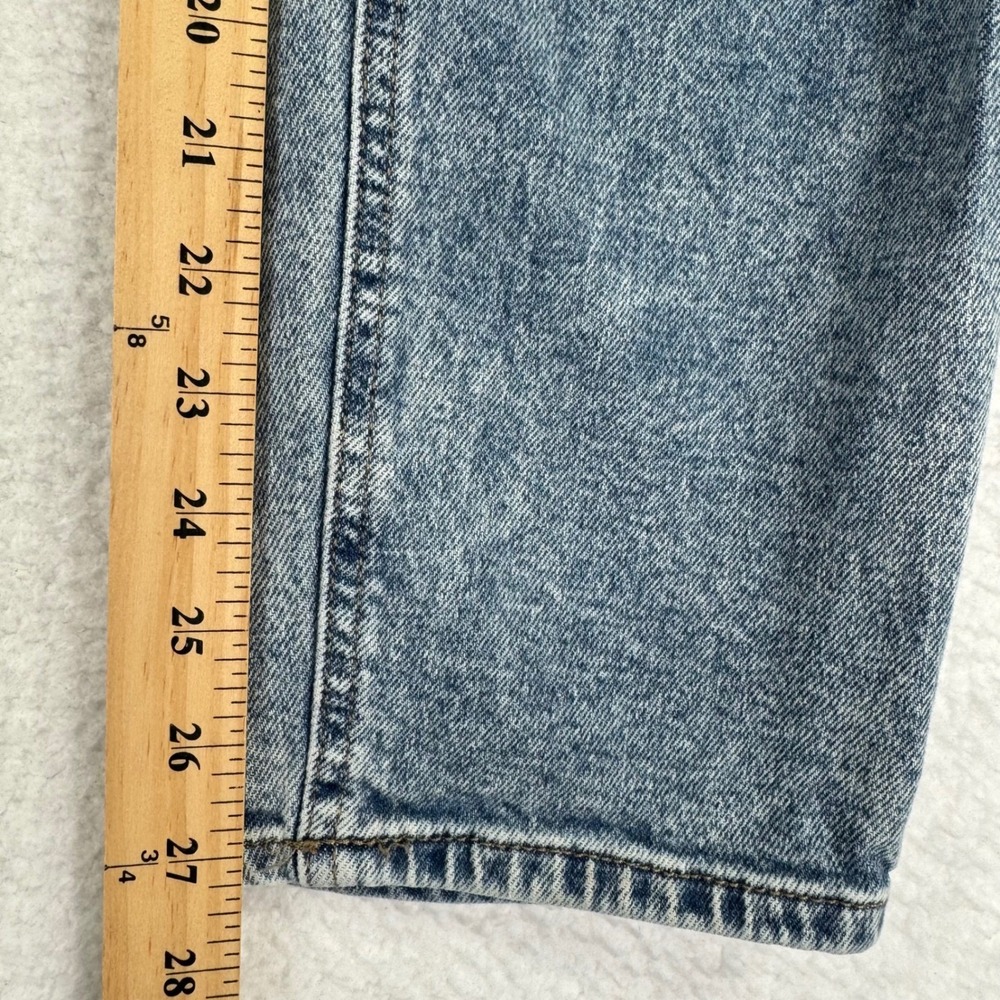 SO Juniors Jeans Distressed Acid Wash Boyfriend Low Rise Denim Pants Size 11 30W - Picture 6 of 8
